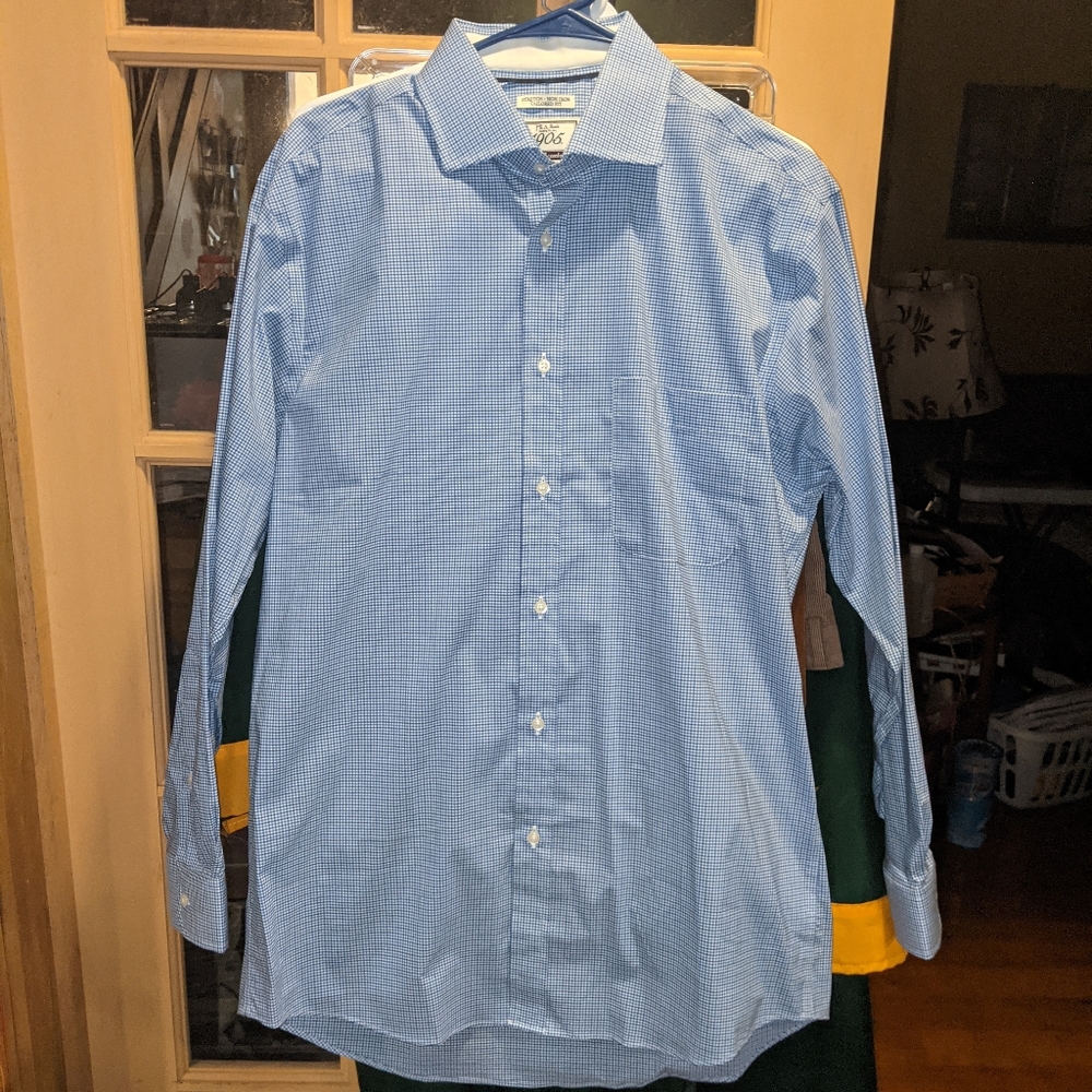 EUC Jos A Bank 16 33 stretch non iron tailored fit